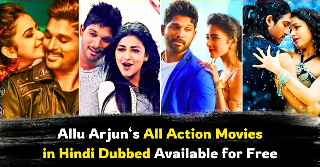 action films of Allu Arjun